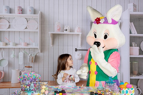 Dye Your Eggs with Mrs. Bunny