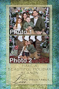 Blue Latte Damask 4x6 photo card.jpg